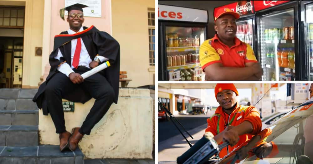 Siphesihle Nqoro: Viral Petrol Attendant Who Graduated With LLB Degree Lands Dream Job in Law