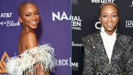 Nandi Madida applauded for her ageless beauty and flawless skin after sharing a cute video