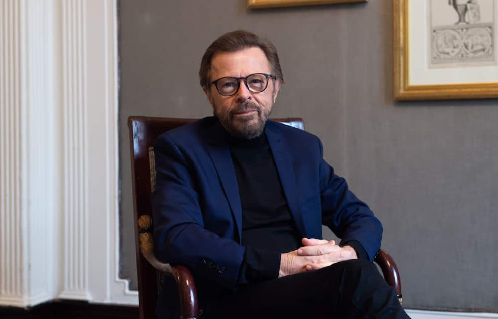 BJorn Ulvaeus during an interview for Europa Press