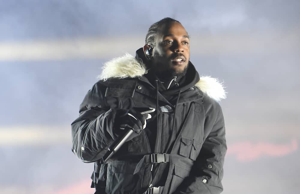 Kendrick Lamar performs in Atlanta