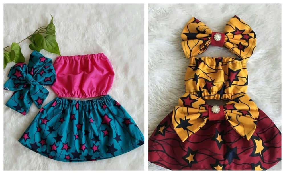 Cute baby Ankara dress