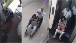 Mother gives birth in hospital's elevator with the help of a security guard