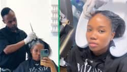Johannesburg woman relaxes hair in Sandton for R460, SA thinks she found bargain for luxury product