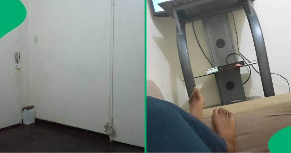 Woman shares before and after pictures of her home.