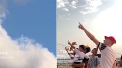 TikTok of people screaming thinking they see an angel dancing in clouds goes viral, netizens divided