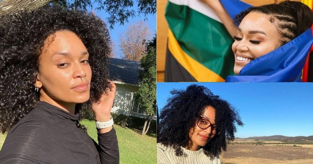 Pearl Thusi, face beat goals, in Ghana