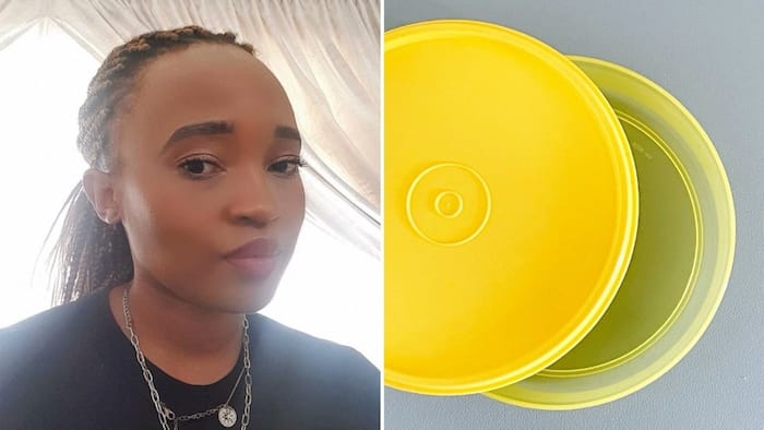 Lady shares how mom packs her food in plastic bags after Tupperware fight, SA in stitches at her “skhaftin”