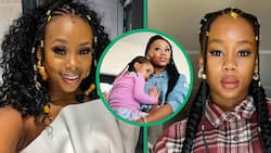 Bontle Modiselle's daughter Afrika Moloi said to be Kairo Forbes' doppelgänger, Mzansi amazed by video clip