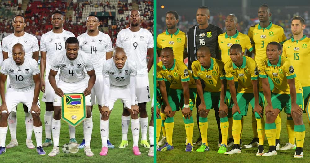 The South African national soccer team arrived on Wednesday, 14 February 2024