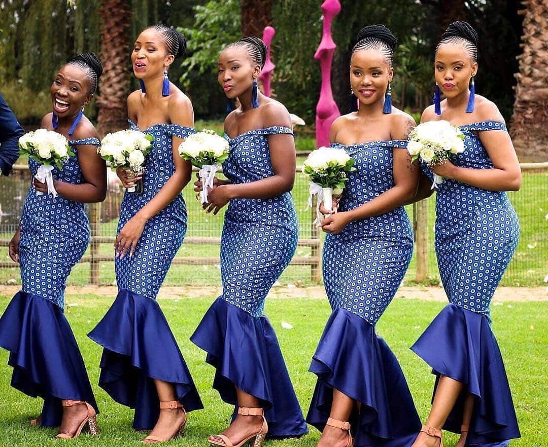 traditional attires for bridesmaids