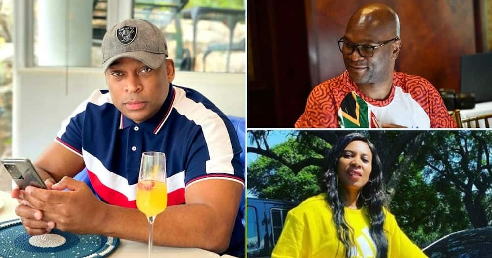 Robert Marawa, praised, Penny Lebyane, defended Nathi Mthethwa, R22m flag project