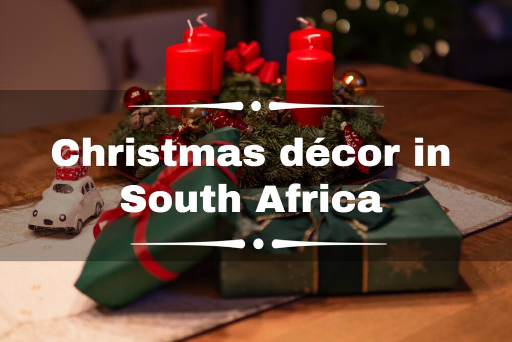 Christmas décor in South Africa