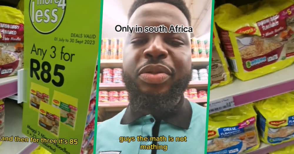 TikTok user @daniel_chitombi shared a video showing a man using basic math to reveal the scam