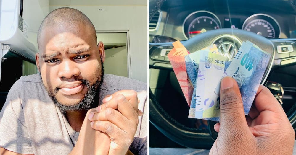 Man shares how granny gave him petrol money
