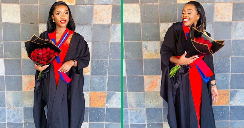 The lady in Limpopo obtained her degree in Media Studies and is a master's candidate