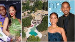 Photos of luxurious mansions belonging to Rihanna & A$AP Rocky, Will Smith & Jada, and other famous celebrity couples