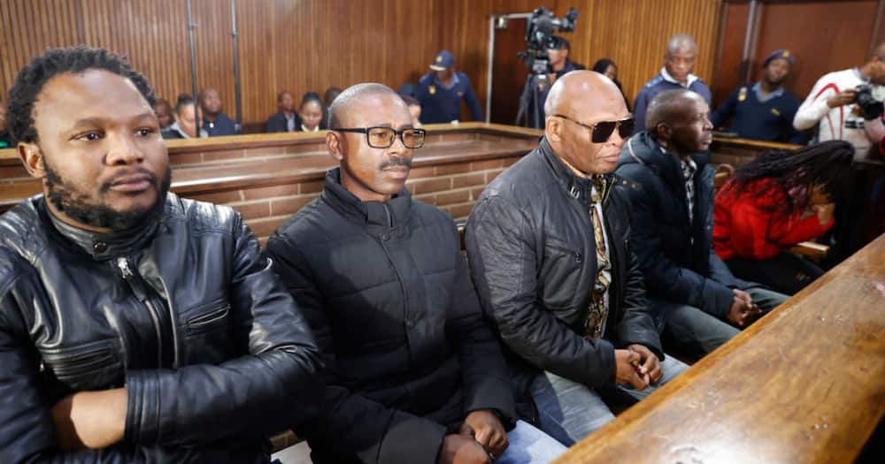 The five people accused of helping Thabo Bester escape jail appear at the Bloemfontein Magistrate's Court