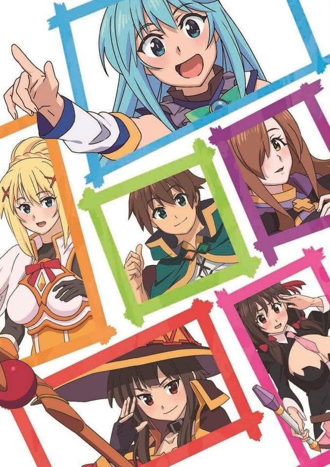 Trailer de Konosuba 3 revela elenco e staff