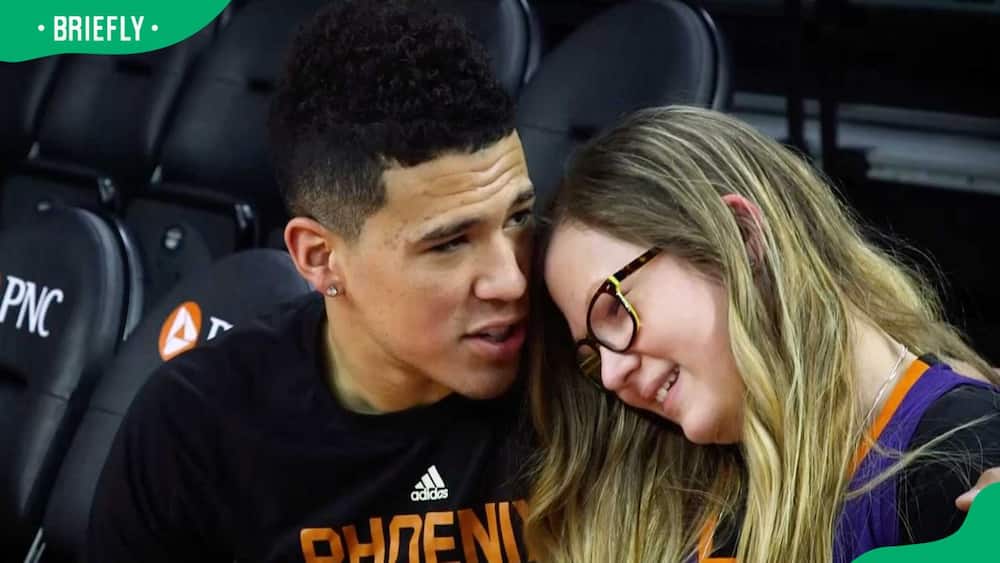 Are Devin Booker's parents still married?