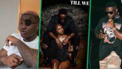 Sarkodie and Ruger to drop a new song, artwork of rapper's arms around model confuses fans