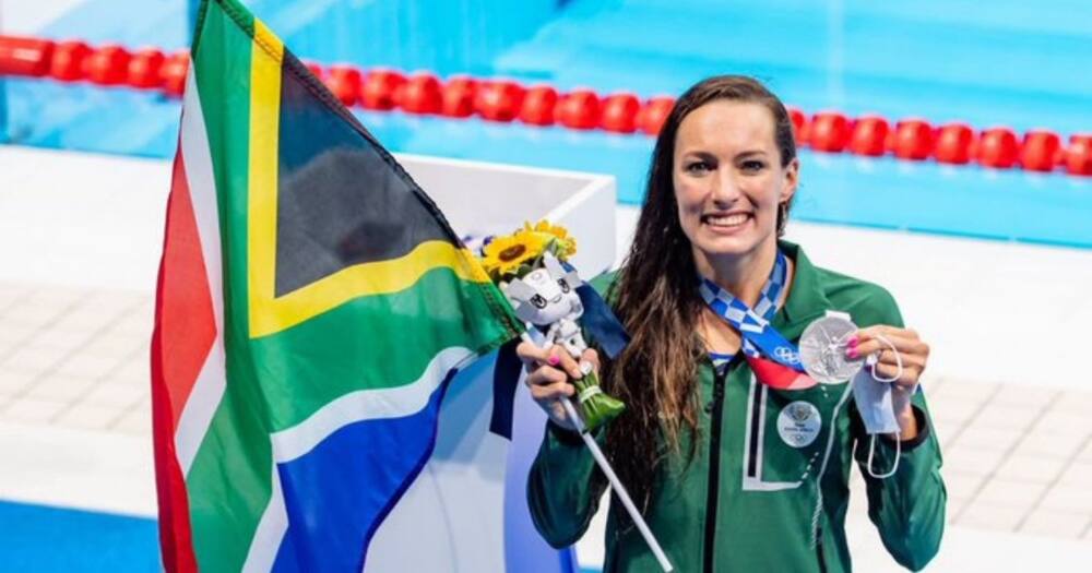 South Africans, Celebrate, Tatjana Schoenmaker, Tokyo Olympics