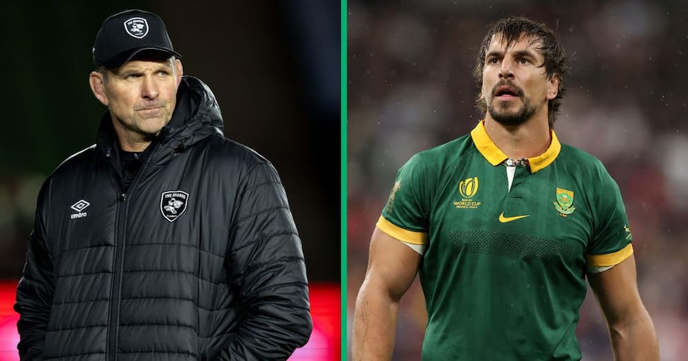 Sharks coach John Plumtree is waiting to discover the extent of Eben Etzebeth's rib injury.