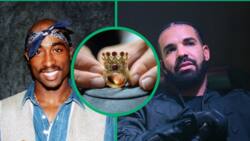 Drake acquires Tupac's $1M iconic gold and ruby crown ring through auction sale