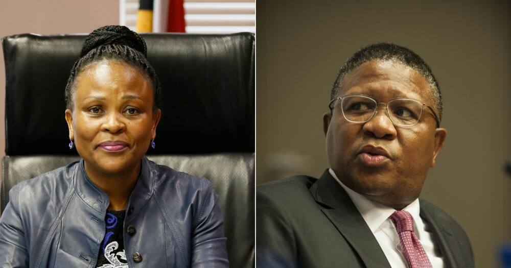 Public Protector Busisiwe Mkhewebane, Fikile Mbalula, overpaid salaries