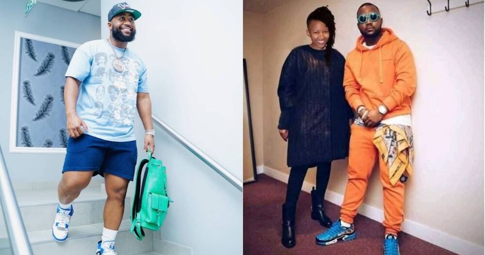 Woman asks to be photoshopped with Cassper Nyovest to make ex jealous