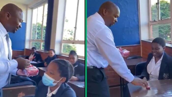 Hillcrest High School teacher's chocolate gift for pupils ahead of exams praised by netizens