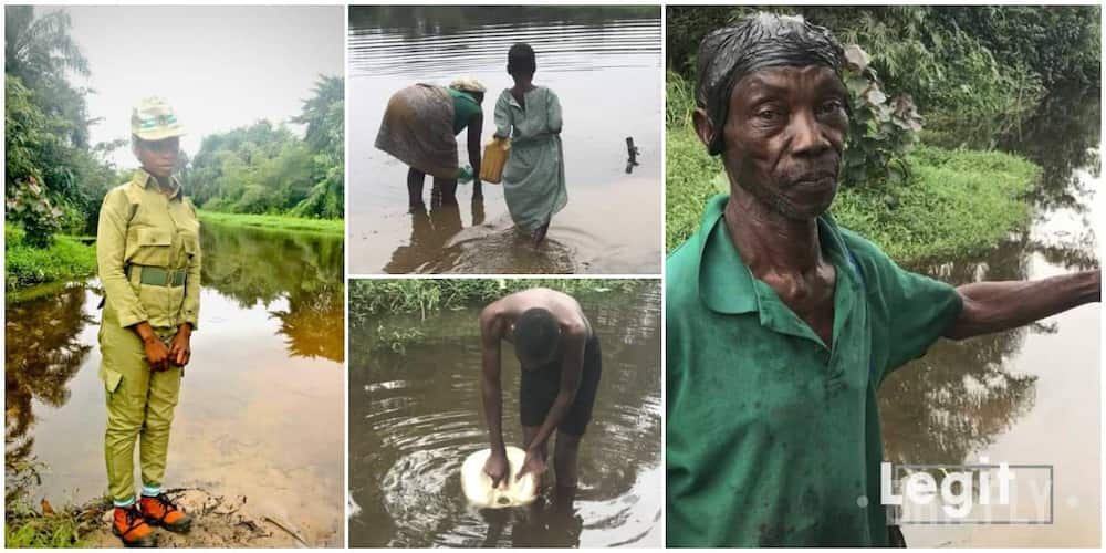 20-year-old corps member set to build free borehole for poor villagers so they'd stop drinking dirty water