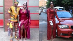 Rasta the Artist posts daughter's matric farewell entrance in BMW, proud dad shares 3 pics and has SA desperate for drawing
