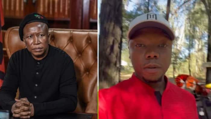 Julius Malema set to make an appearance on Metro FM's 'The Touchdown with Tbo Touch', SA has mixed reactions