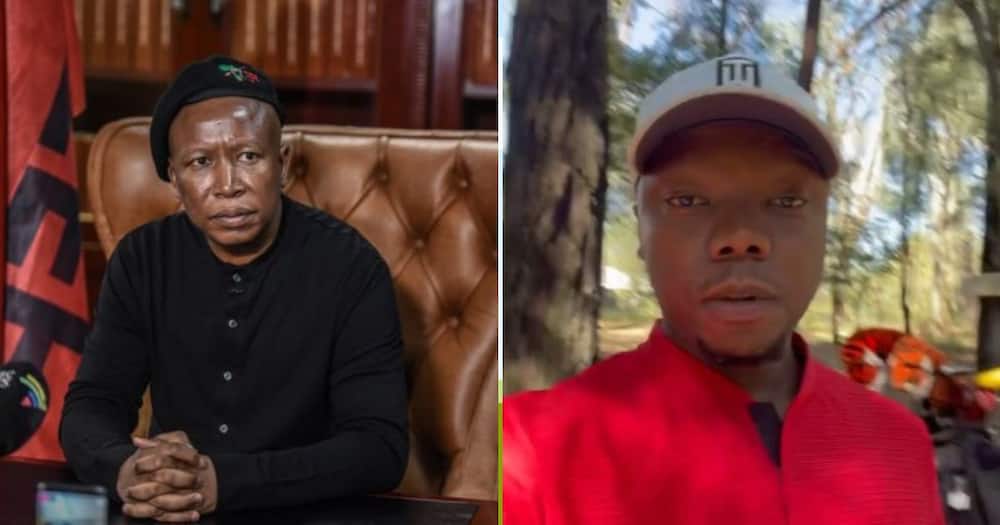 Julius Malema will co-host 'The Touchdown With Tbo Touch