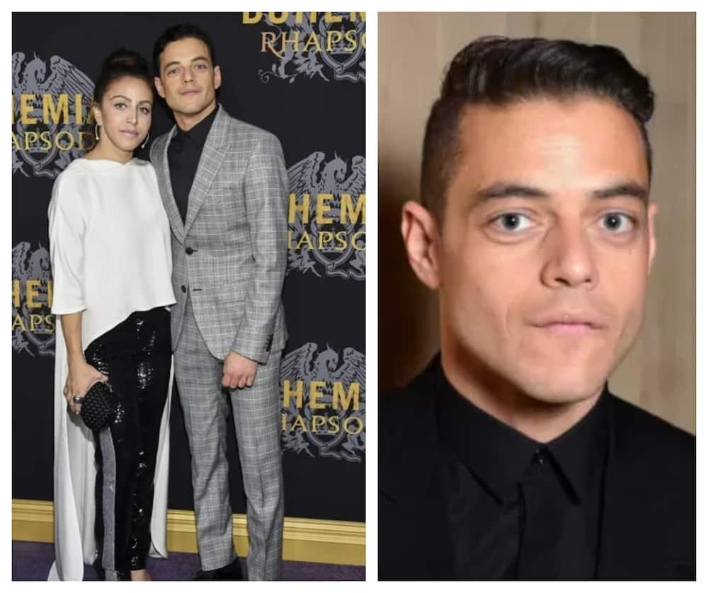 Who is Rami Malek married to