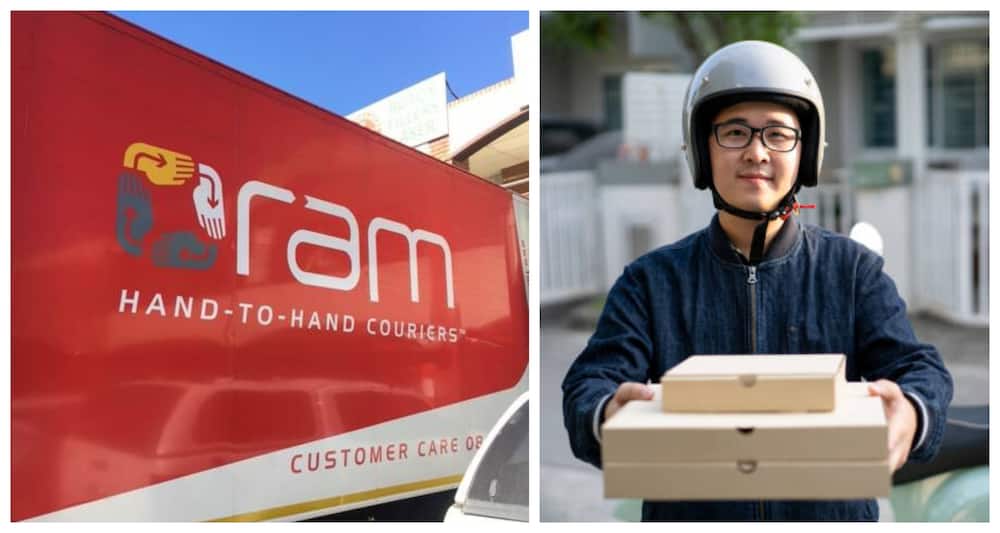 Is Ram an international courier?