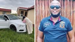 Emotional man allegedly buys mother car, posts pic of her crying on social media