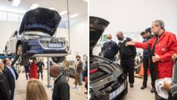 70 emergency personnel received electric vehicle safety training from Audi SA