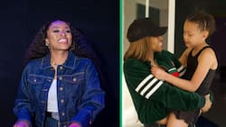 DJ Zinhle applauded for great mothering skills with Kairo Forbes: "She's blessed with the best mom"