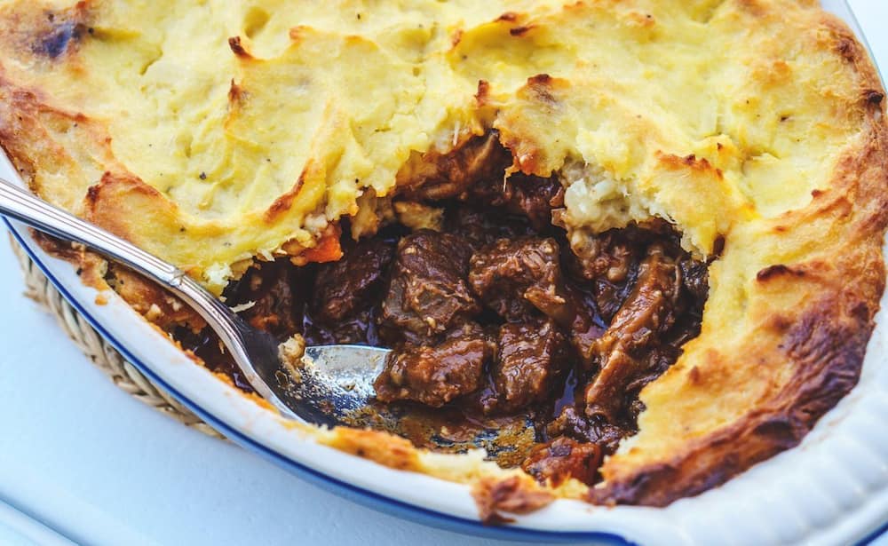 Pepper steak pie recipe