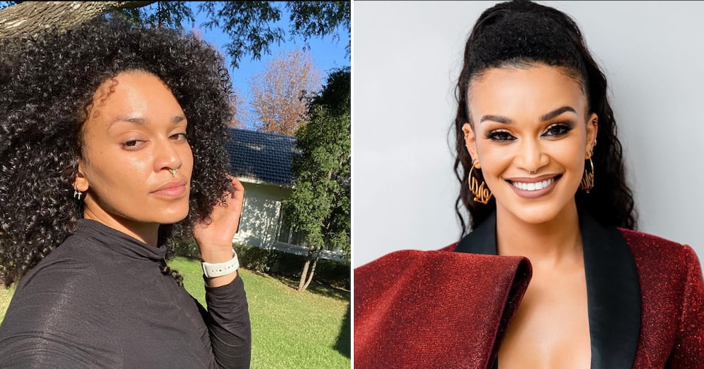 Pearl Thusi silenced criticisms of her daughter's treatment.
