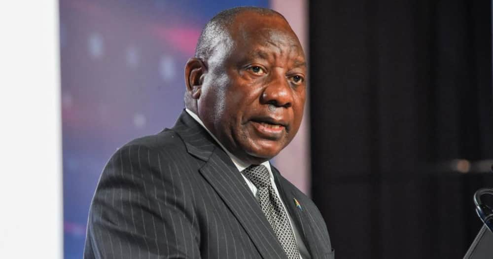 South African president Cyril Ramaphosa