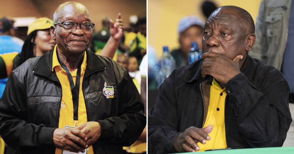 Jacob Zuma files criminal charges against Cyril Ramaphosa
