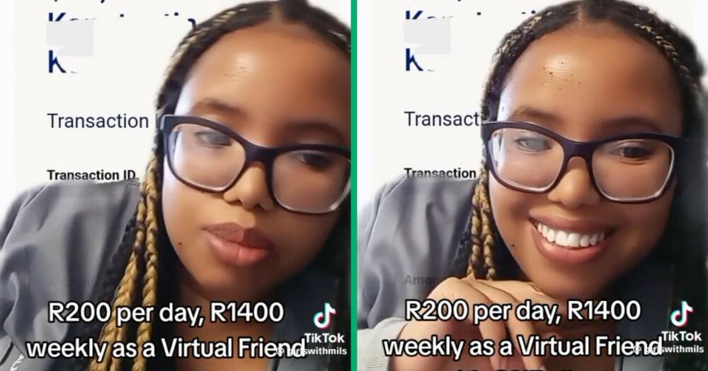 A woman who earns R1 400