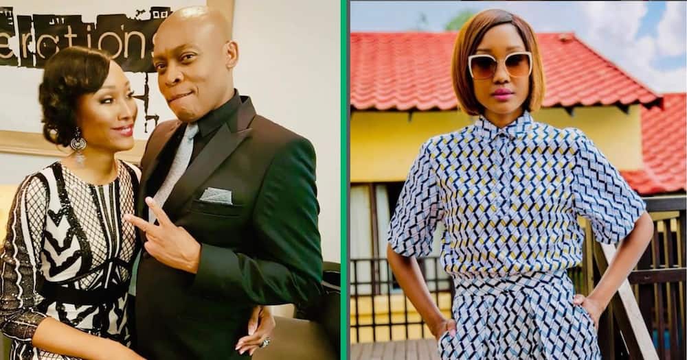 Zoe Mthiyane opened up about her relationship with Rapulana.