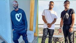DJ Black Coffee and Black Motion set stage on fire with their killer dance moves in throwback video
