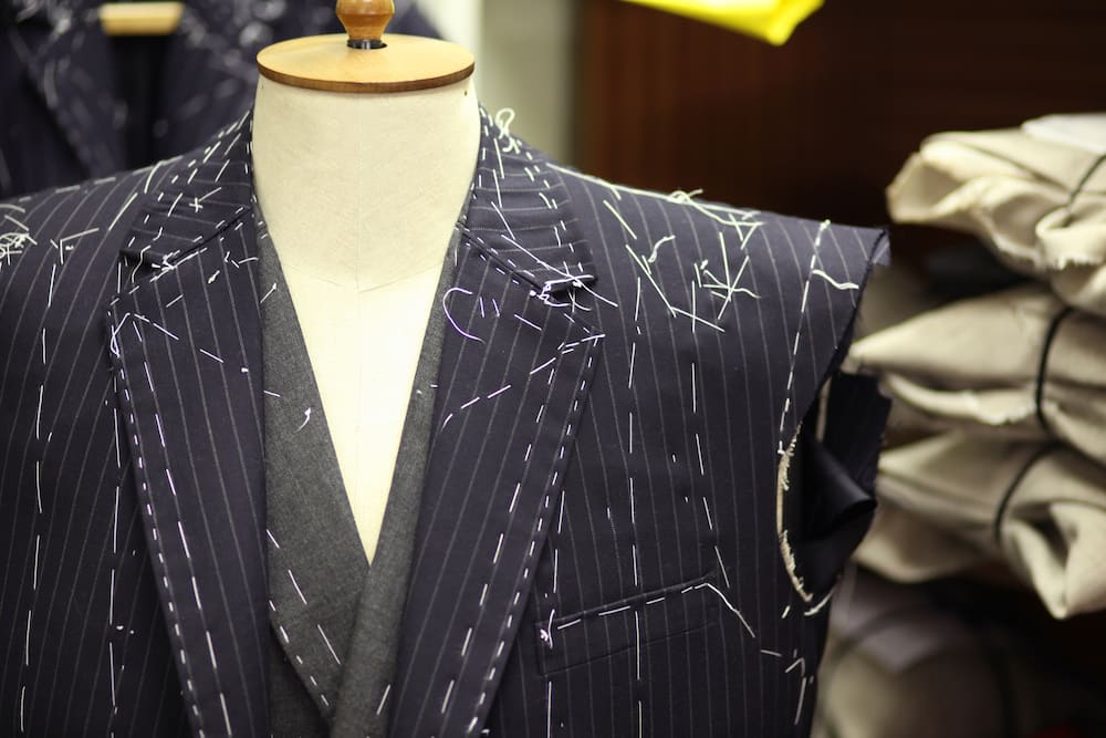 This hand stitched Desmond Merrion is one the most expensive suits in the world
