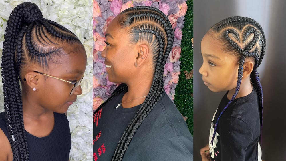 50+ beautiful African braids for kids: nice hairstyles to try 