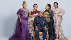 Musa Mseleku posts cute pic with 4 wives as he celebrates love: “We've been together for 20 years”