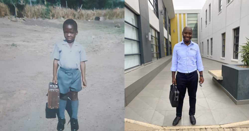 "Aromat": Young Man Stuns the Net With His Amazing Then and Now Snaps